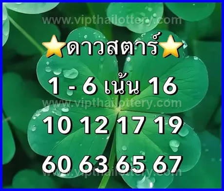 Thailand Lottery Today Thai 3D Vip Tip 01-03-26