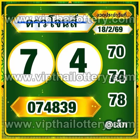 Vip Thai Lottery Thailand Paper 1st March 2026