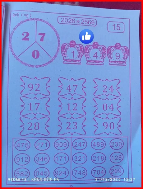 Thai Lottery Magazine 100 Sure Namber 01-03-2026