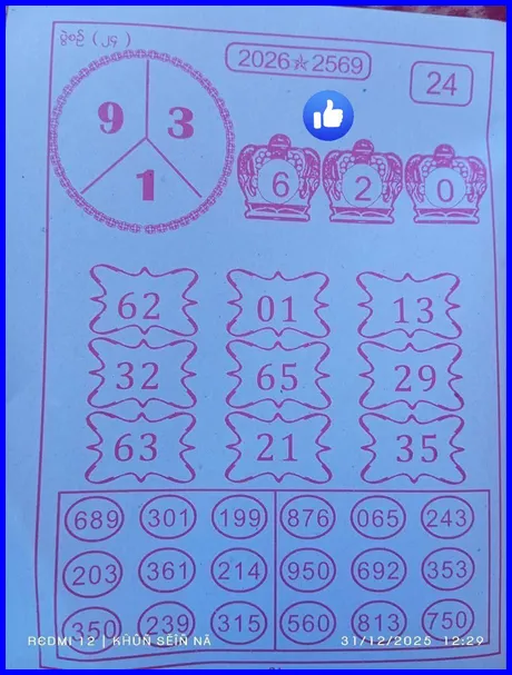 Thai Lottery Magazine 100 Sure Namber 01-03-2026
