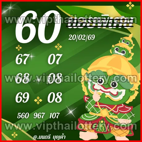 Thai Lottery 100 % Sure Namber Thailand Draw 1st March 2026