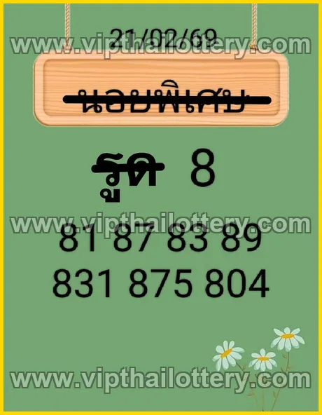 Thai Lotto Vip Total 3Up Thailand Lottery Live 01 March 2026