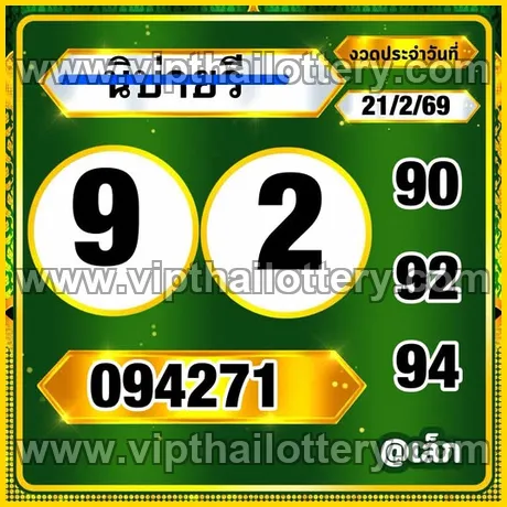 Vip Thai Lottery Thailand Paper 1st March 2026