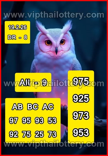 Thailand Lottery 2026 Thai Lotto Vip Total 01-03-26