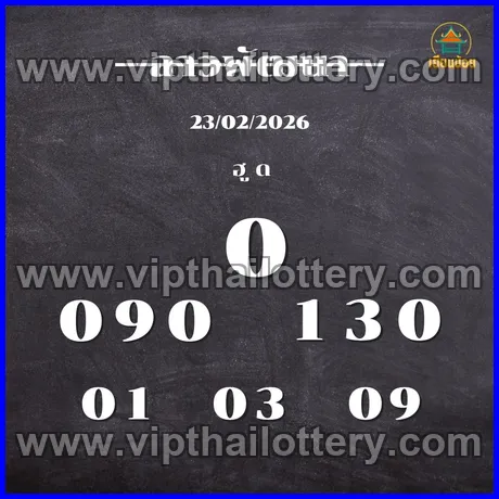 Thai Lottery Vip Tips Today 100 % Sure Number 01/03/2026