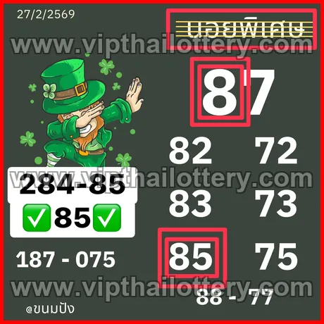 Thai Lottery 100 Sure Namber 99.99 Win Tips 1st March 2026