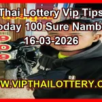 Thai Lottery Vip Tips Today 100 Sure Namber 16-03-2026