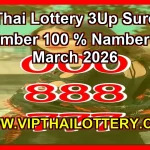 Thai Lottery 3Up Sure Number 100 % Namber 16 March 2026