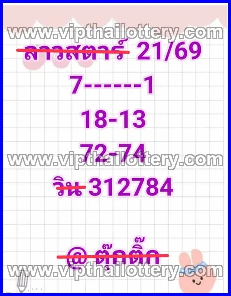 Thai Lotto Free Tips 123 Vip Total 3Up 16-03-2026