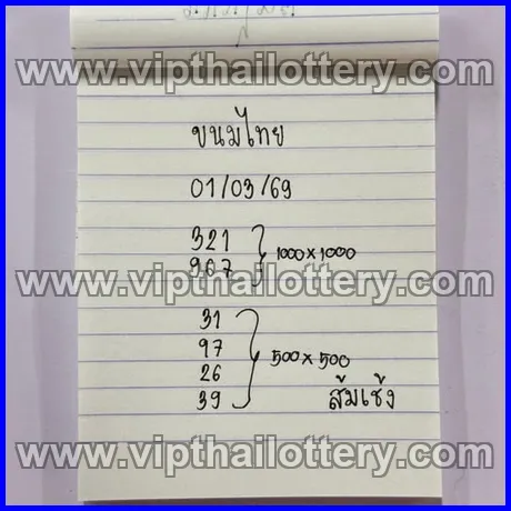 Thai Lotto Vip Total 3Up Thailand Lottery Draw 16-03-26