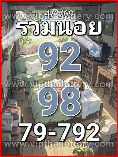 Thailand Lottery Number Direct 16th March 2026