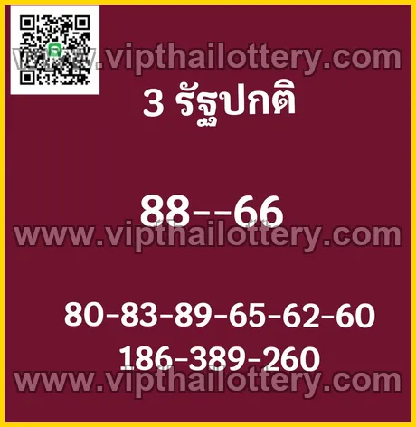 Thai Lottery 3D Vip Tip Thailand Paper Today 16-03-2026
