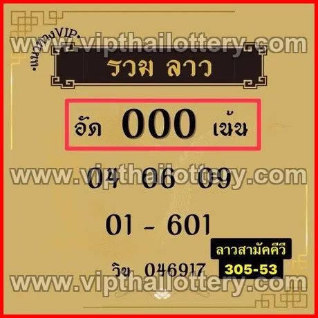 Thailand Lottery Number Direct 16th March 2026