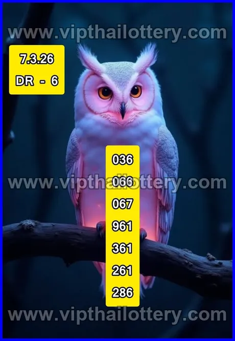 Thai Lottery 3Up Direct Thailand Draw Paper 16-03-26