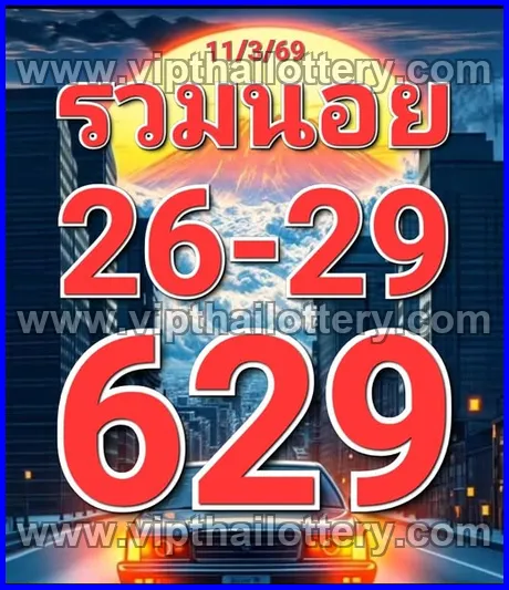 Thai Lottery 3Up Today Single Digit Calculation 16th March 2026