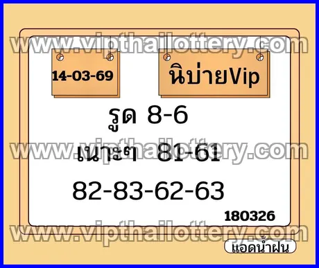 Thailand Lottery Formula Down Number Chart 16-03-26
