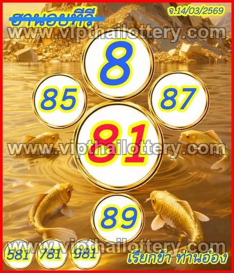 Thai Lottery 3Up Single Digit Calculation Vip Tips Today 16-03-26