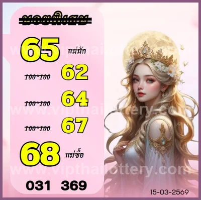 Thai Government Lottery Master Result Touch Set 16-03.2026