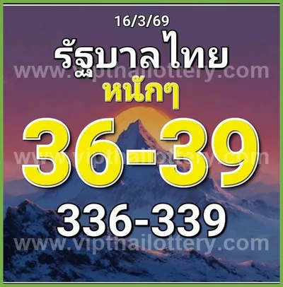 Thai Government Lottery 3Up Master Touch Set Date 16-03-2026
