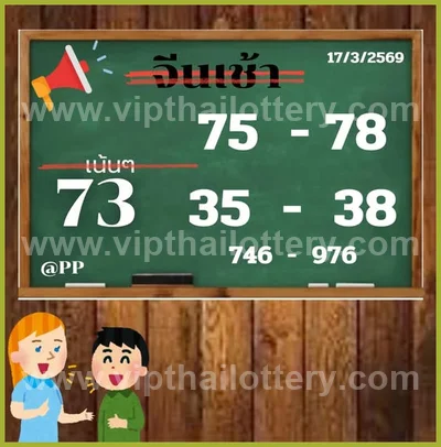 Thai Government Lottery Tips Paper Set Sure VIP 1 April 2026