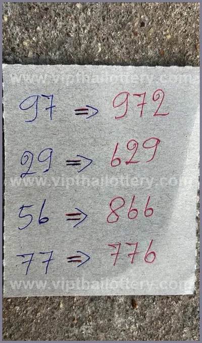 Thai Lotto Numbers Direct Winning Formula VIP Glo 01-4-2026