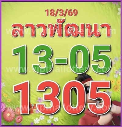 Thai Lotto Numbers Direct Winning Formula VIP Glo 01-4-2026