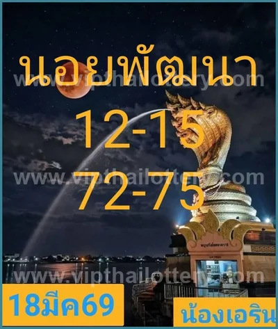 Thai Government Lottery Numbers Paper Sure 3Up Glo 1-4-2026