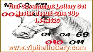 Thai Lottery Down Cut Set Master Result Sure 3Up 1.04.2026