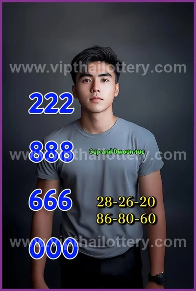 Thai Government Lottery Tips Touch Glo Master 3Up 1.04.2026