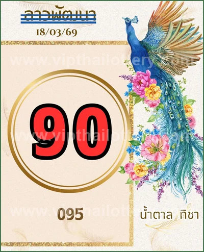 Thai Government Lottery 3Up Glo Formula Master 01 April 2026