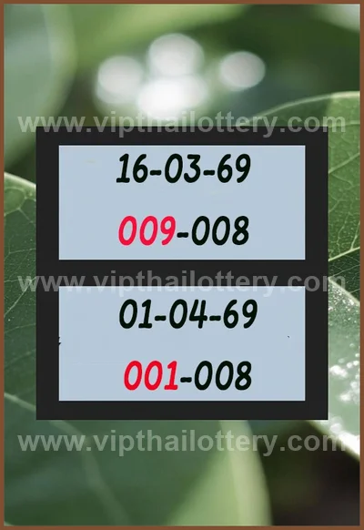 Thai Lotto Paper Master Numbers Lucky Set VIP 3Up 01.04.2026