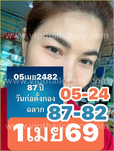 Thai Lottery Paper Master Lucky Set Direct Winning 1-4-2026
