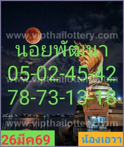 Thailand Lottery Paper Result Master 3Up Touch VIP 01-4-2026