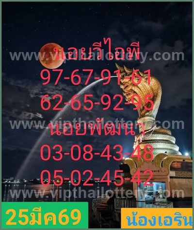 Thailand Lottery Paper Result Master 3Up Touch VIP 01-4-2026