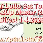 Thai Lotto Set Touch Tips 3Up Master Result Direct 1-4-2026