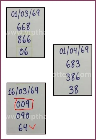 Thai Lotto Set Touch Tips 3Up Master Result Direct 1-4-2026