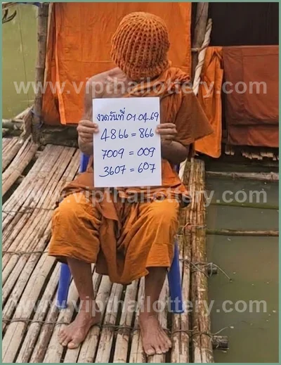 Thai Official Lottery Set Winning Direct Paper 01-04-2026