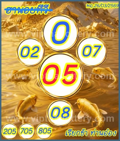 Thai Official Lottery Set Winning Direct Paper 01-04-2026