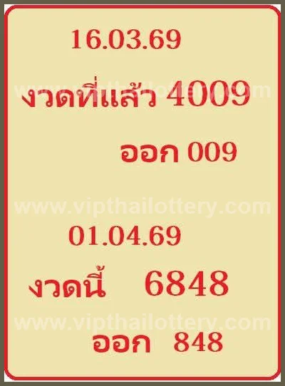 Thailand Lottery Direct Lucky VIP Tips Sure 3Up 1 April 2026