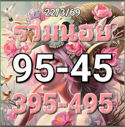 Thai Official Lottery VIP Formula Direct Paper Set 01.04.26