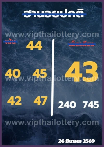 Thai Lotto Numbers Formula Lucky Sure Paper Result 1.04.2026