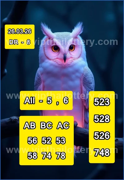 Thailand Lottery Sure Set Lucky Master Result VIP 01-04-2026