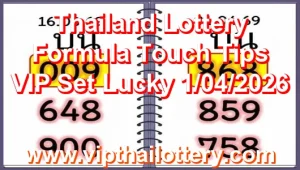Thailand Lottery Formula Touch Tips VIP Set Lucky 1/04/2026