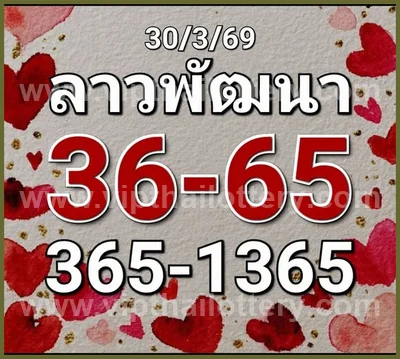 Thai Lottery Sure Lucky 3Up Result Paper Tips 1st April 2026