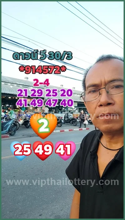 Thailand Lottery Paper Result Set 3Up Winning VIP 1/04/2026