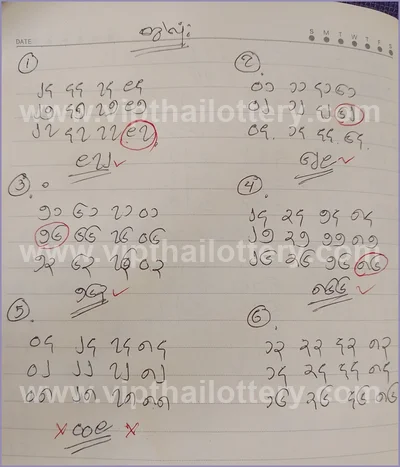 Thai Lotto Numbers 3Up Direct Sure Formula Master 1-4-2026