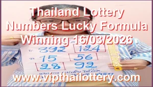 Thailand Lottery Numbers Lucky Formula Winning 16/03/2026