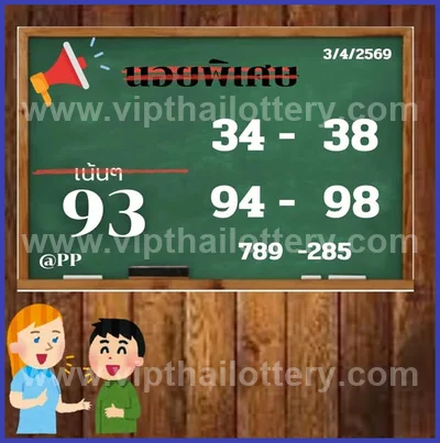 Thai Lottery VIP Direct Set Lucky Touch Master 16.04.2026