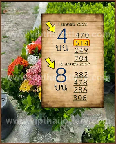 Thai Lottery Formula Winning Lucky Set Touch VIP 16-4-2026