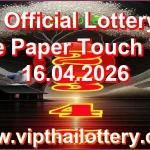 Thailand Official Lottery Set Sure Paper Touch Tips 16.04.2026